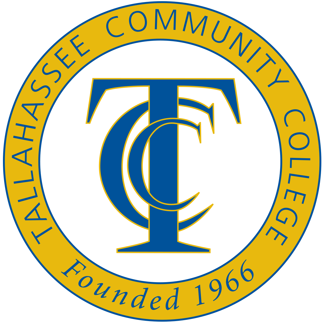 Tallahassee Community College Founded 1966 TCC logo